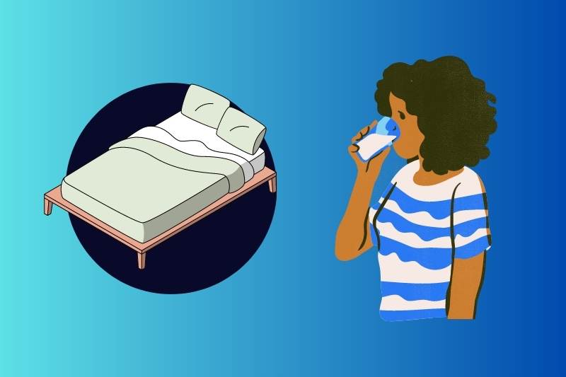 האם כדאי לשתות מים לפני השינה? | אגוגו